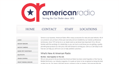 Desktop Screenshot of americanradio.net