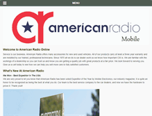 Tablet Screenshot of americanradio.net